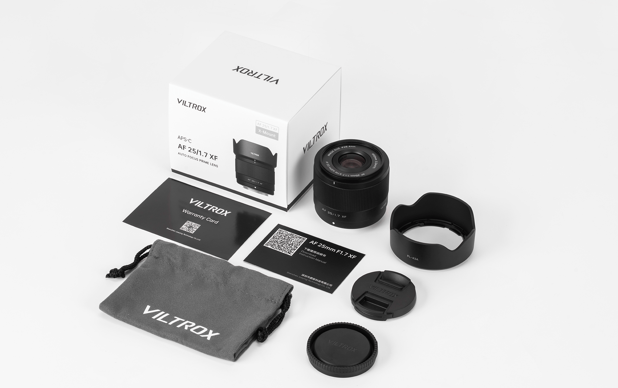Viltrox AF 25mm F1.7 Air APS-C Lens for Fujifilm X-Mount