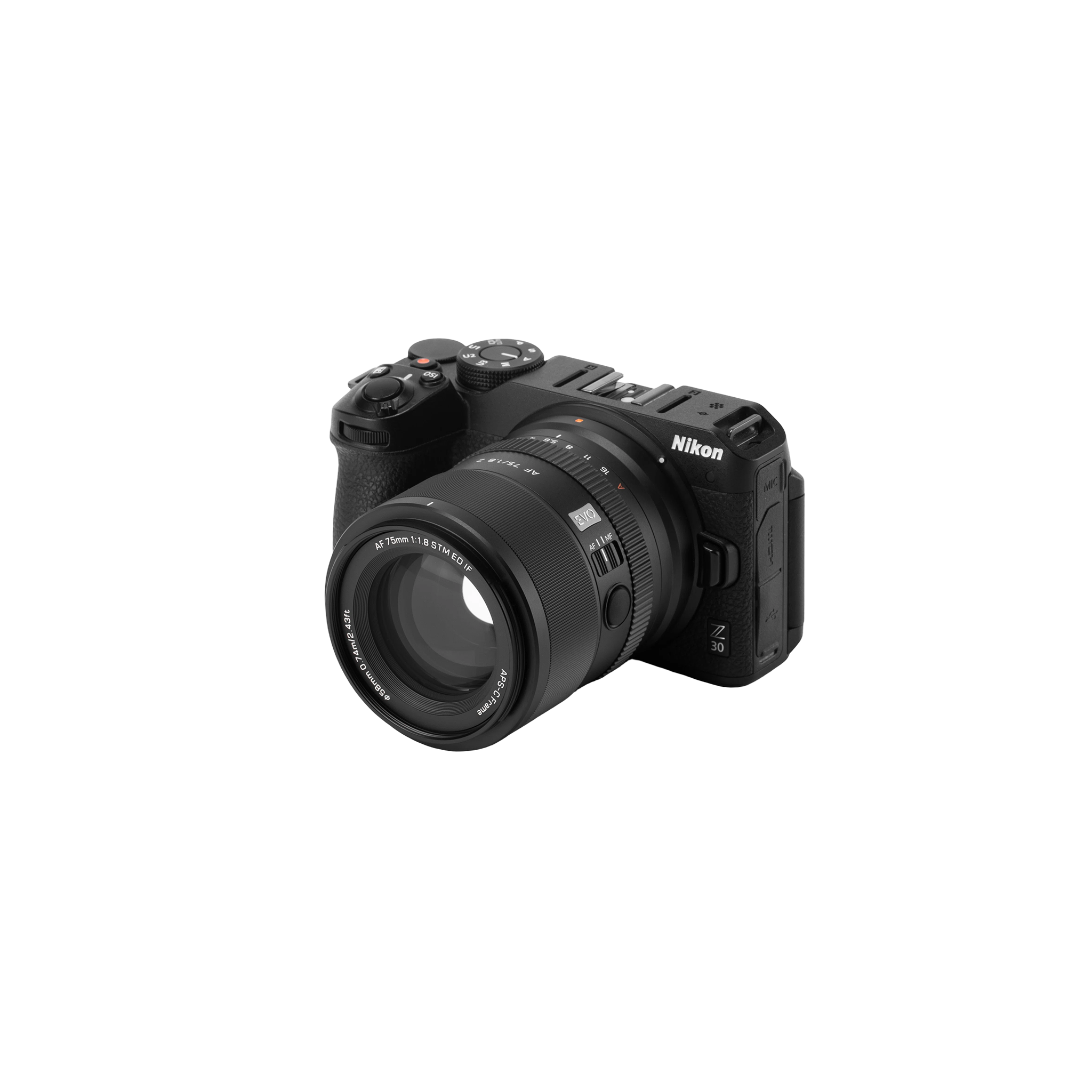 Viltrox AF 75mm F1.8 EVO APS-C Lens for Nikon Z-Mount