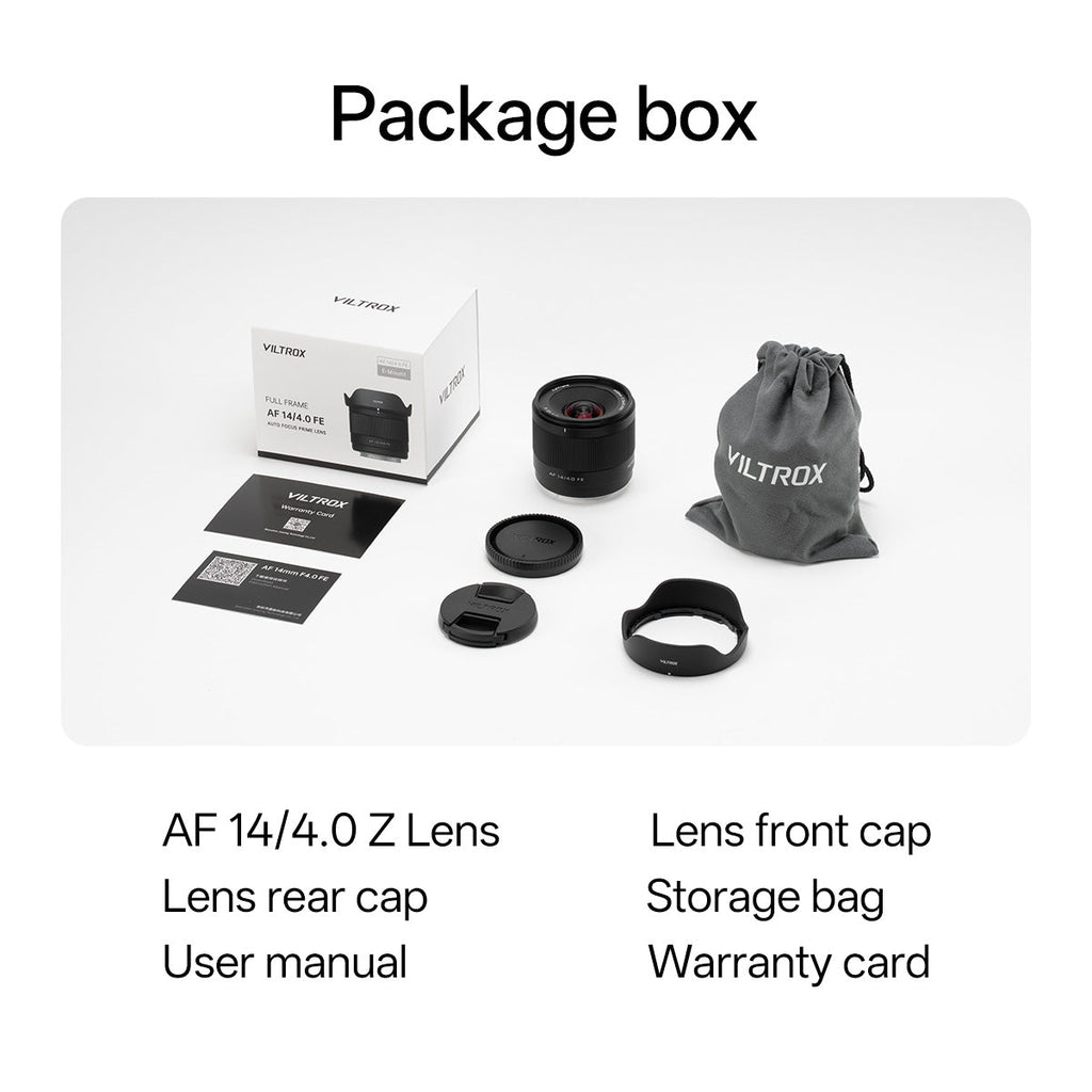 Viltrox AF 14mm F4.0 Air Full-Frame Lens for Nikon Z-mount