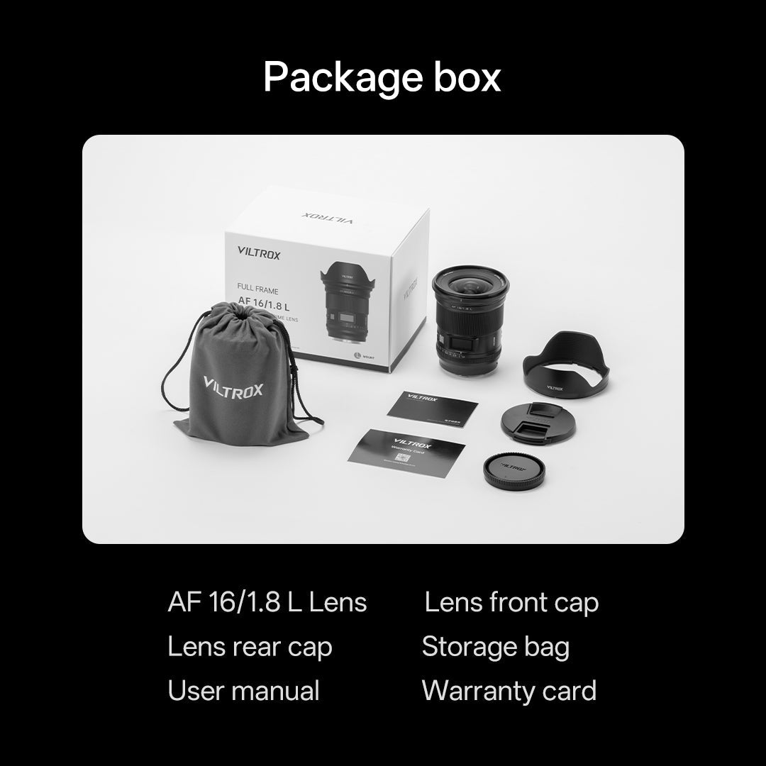 Viltrox AF 16mm F1.8 Full-Frame Lens for Leica L-Mount