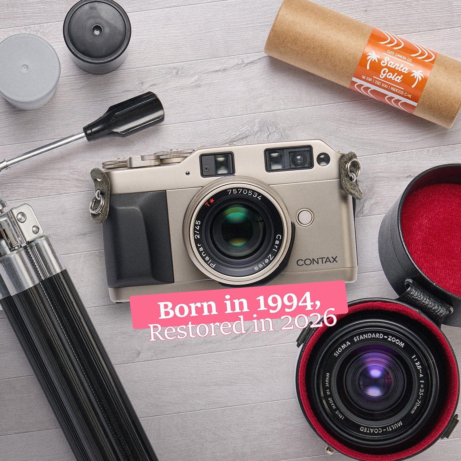 Contax G1 | 35mm Rangefinder Film Camera