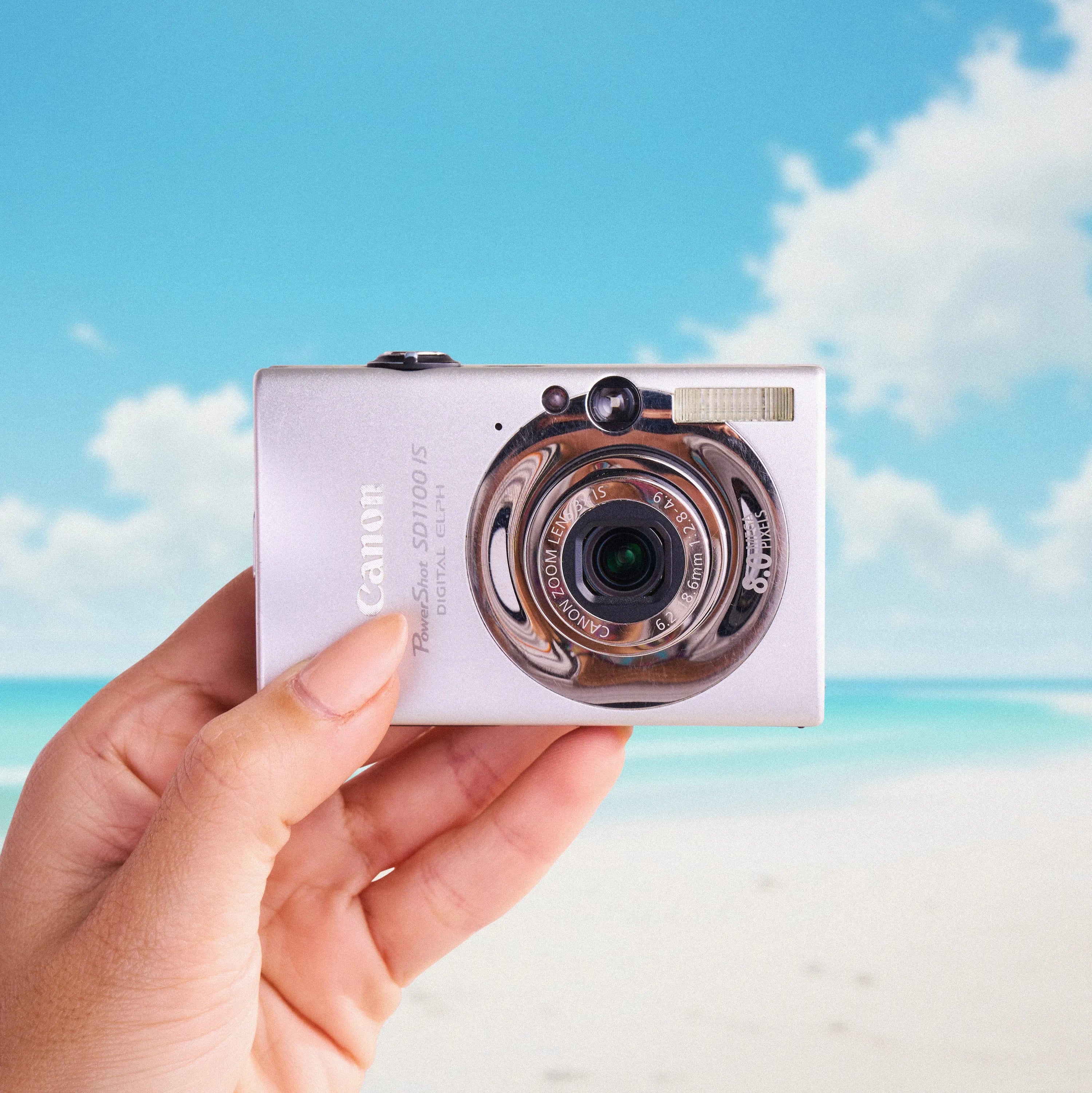 Canon PowerShot ELPH SD1100 IS | Retro Digicam Point and Shoot Digital Camera