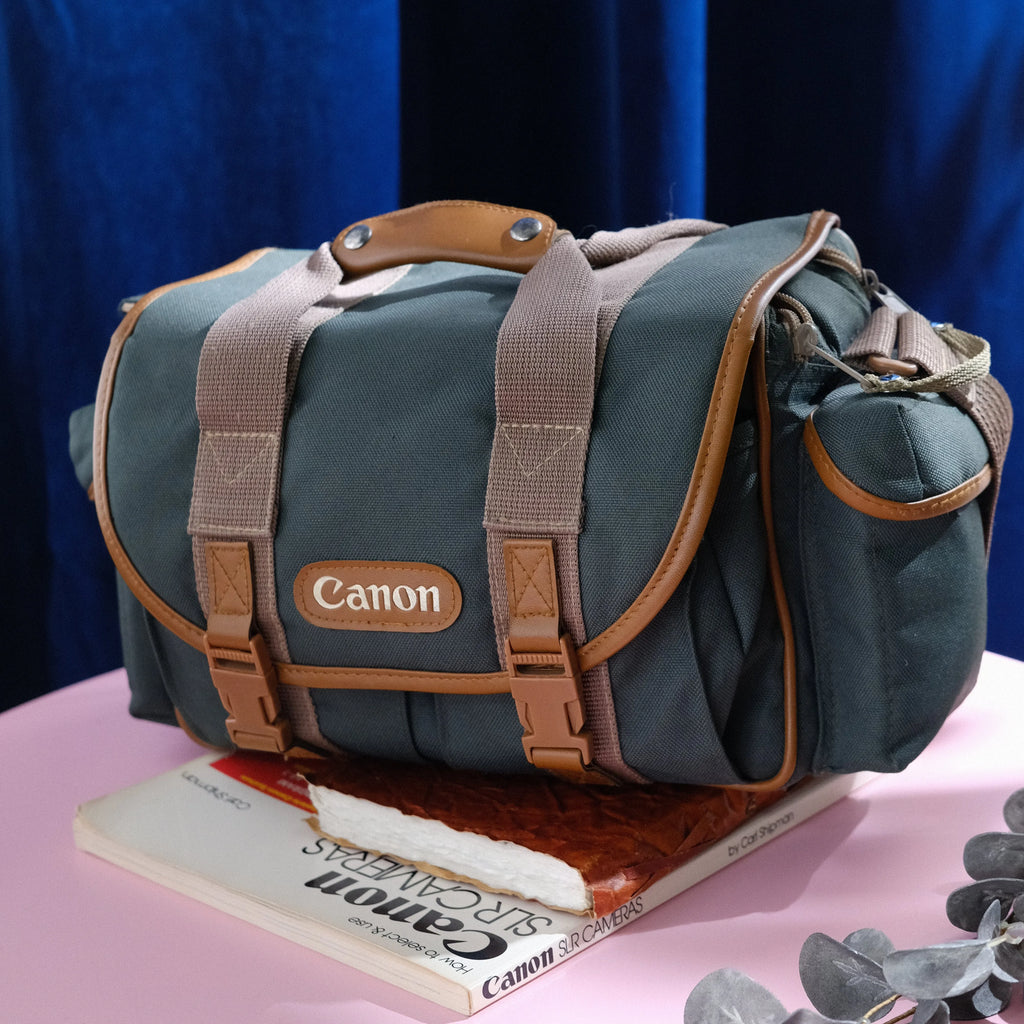 1990s Safari Canon Camera Bag