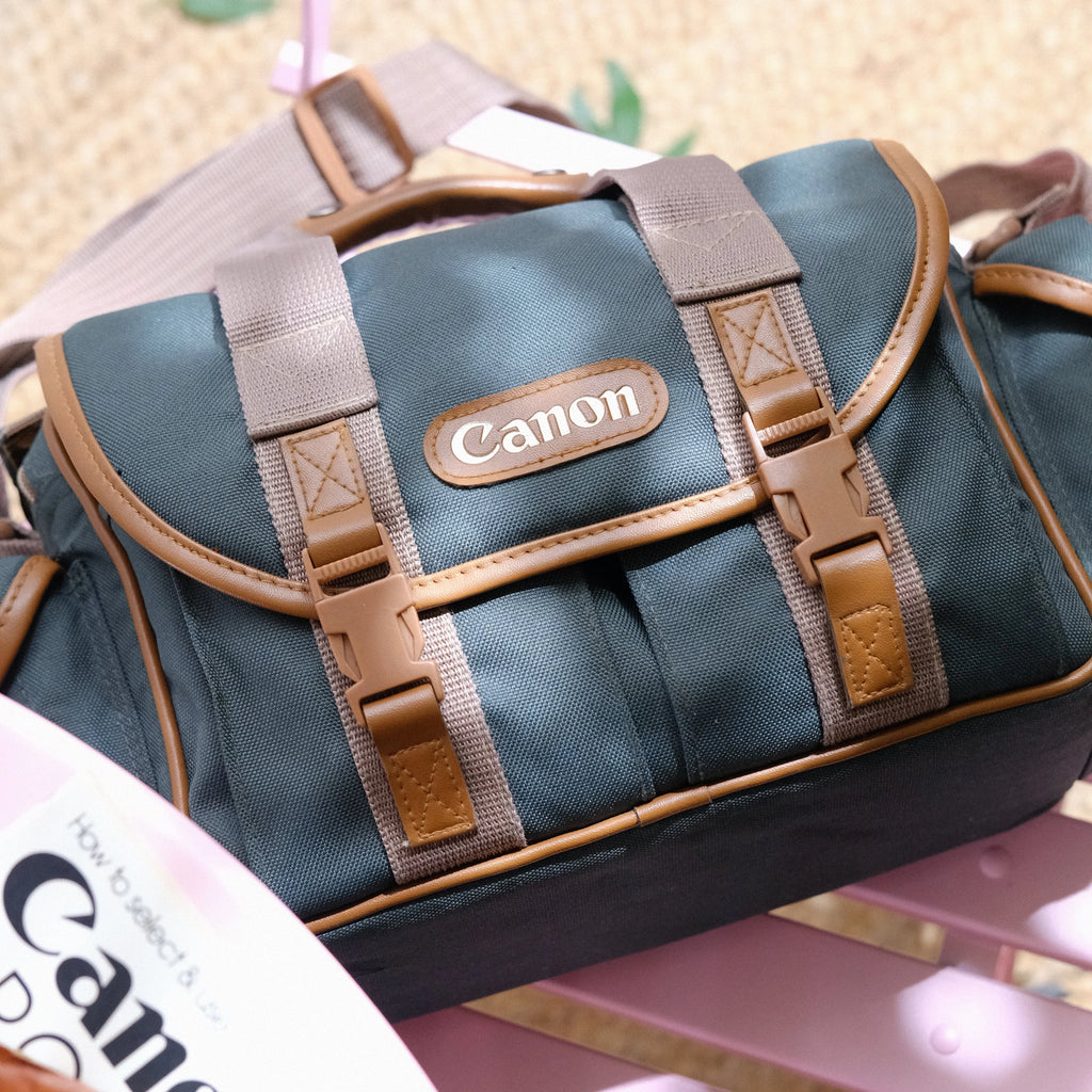 1990s Safari Canon Camera Bag