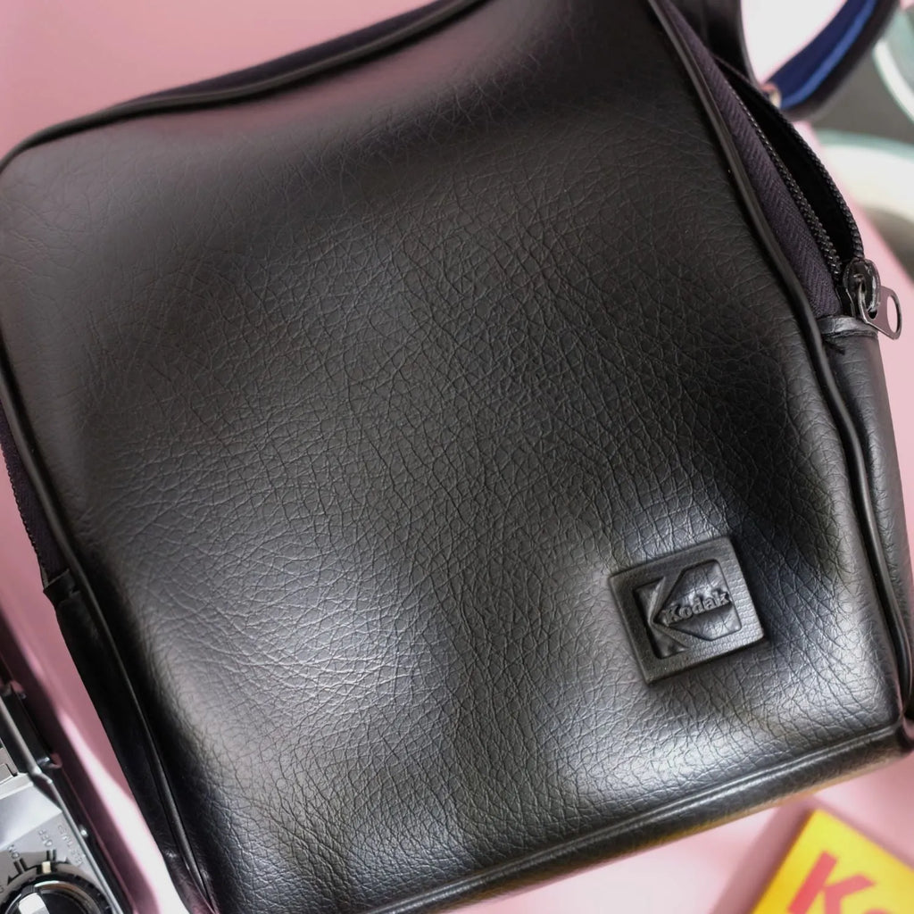 Black Kodak Leather Camera Bag (1970)