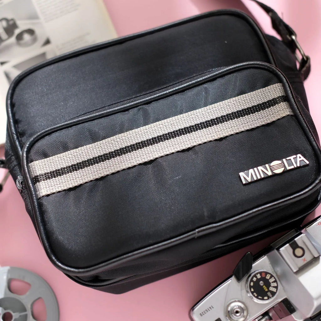 True Vintage: Nylon Minolta Camera Bag (1980s)