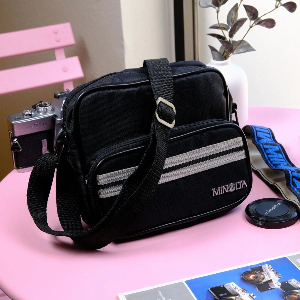 True Vintage: Nylon Minolta Camera Bag (1980s)