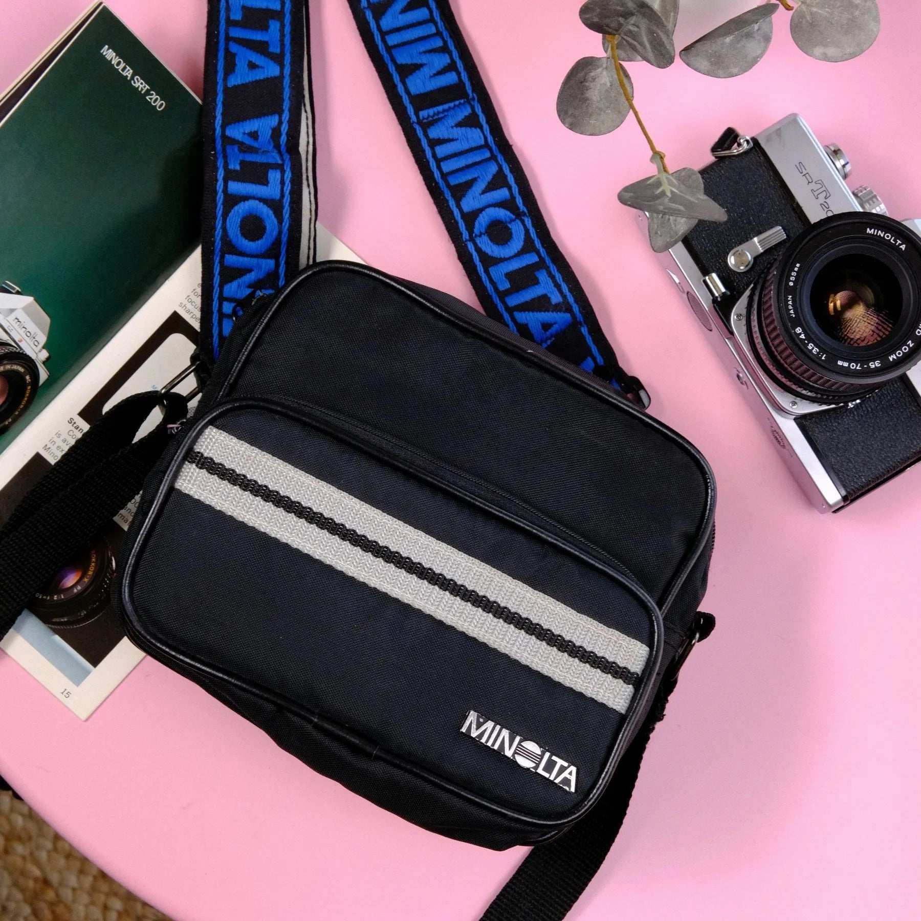 True Vintage: Nylon Minolta Camera Bag (1980s)