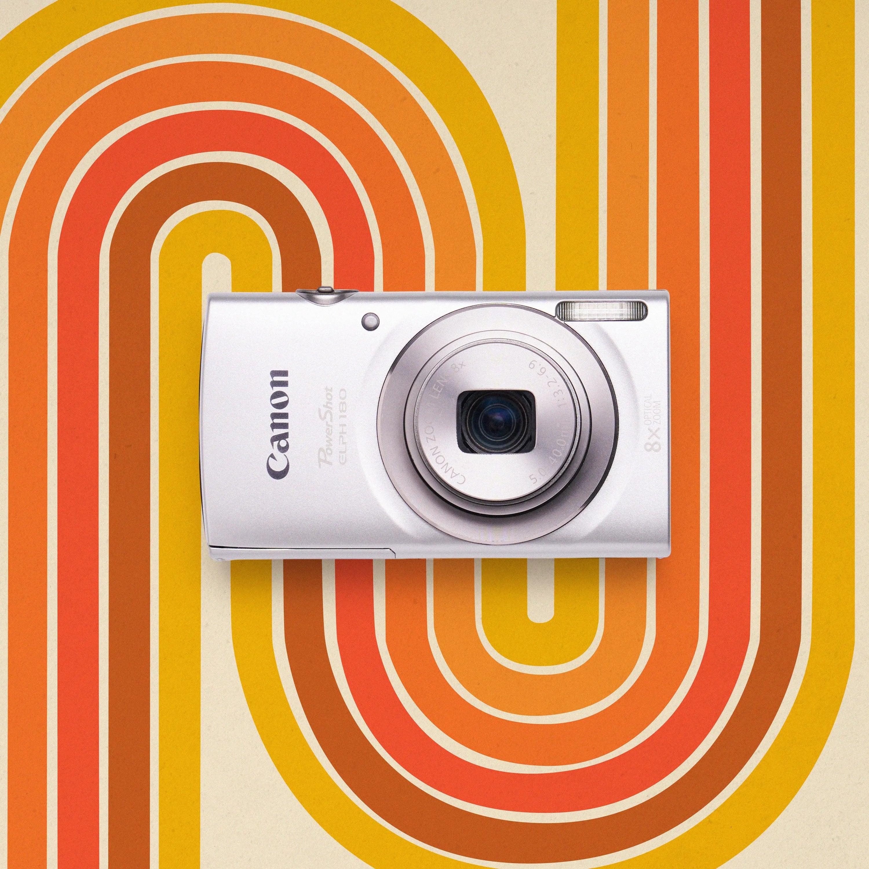 Canon Powershot ELPH 180 | Retro Digicam Point and Shoot Digital Camera
